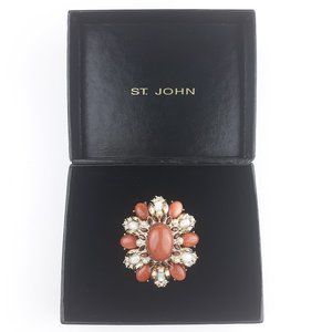 St. John Marie Gray 40th Anniv. Pin Brooch Pendant